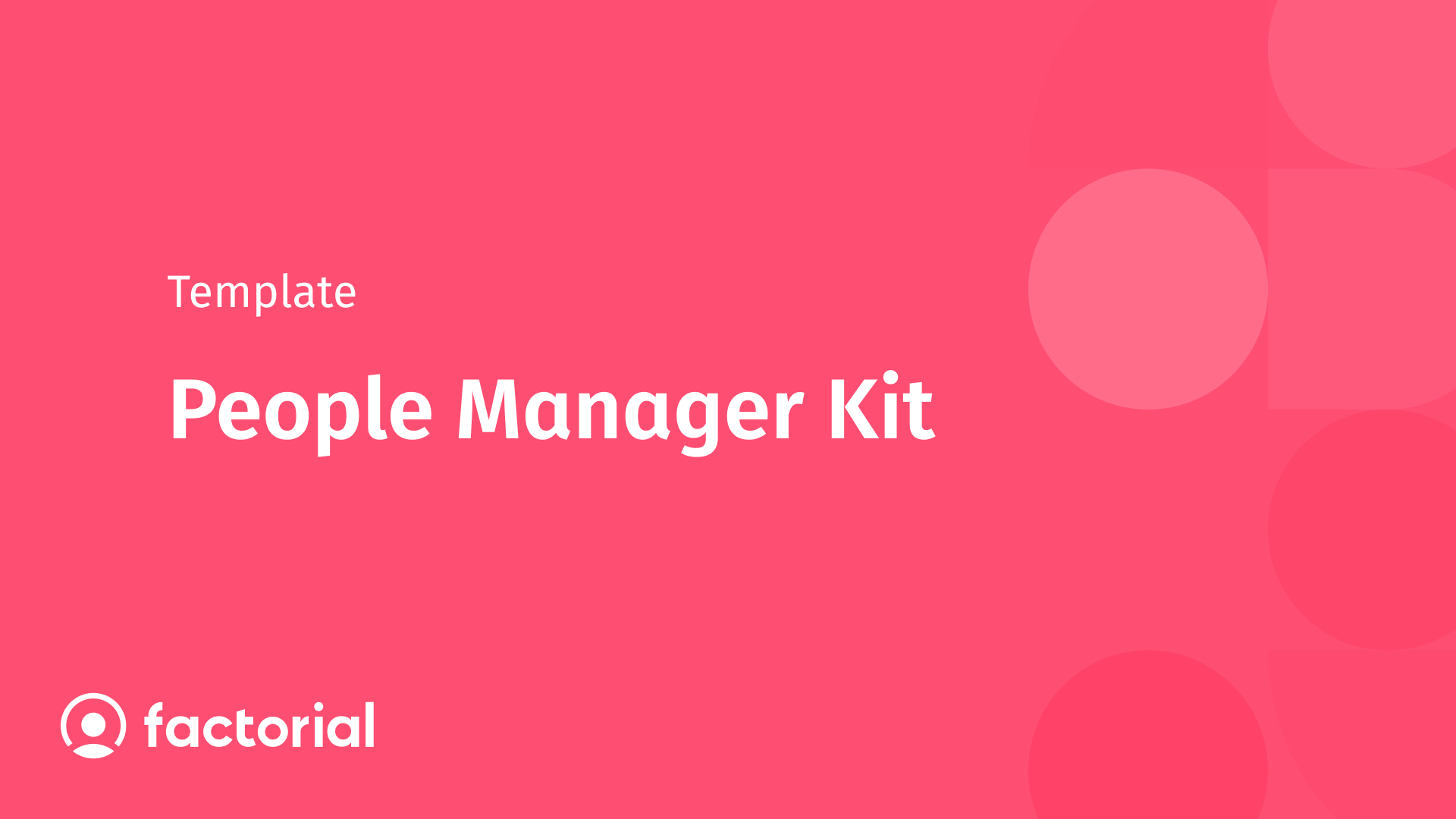 people manager kit people manager kit