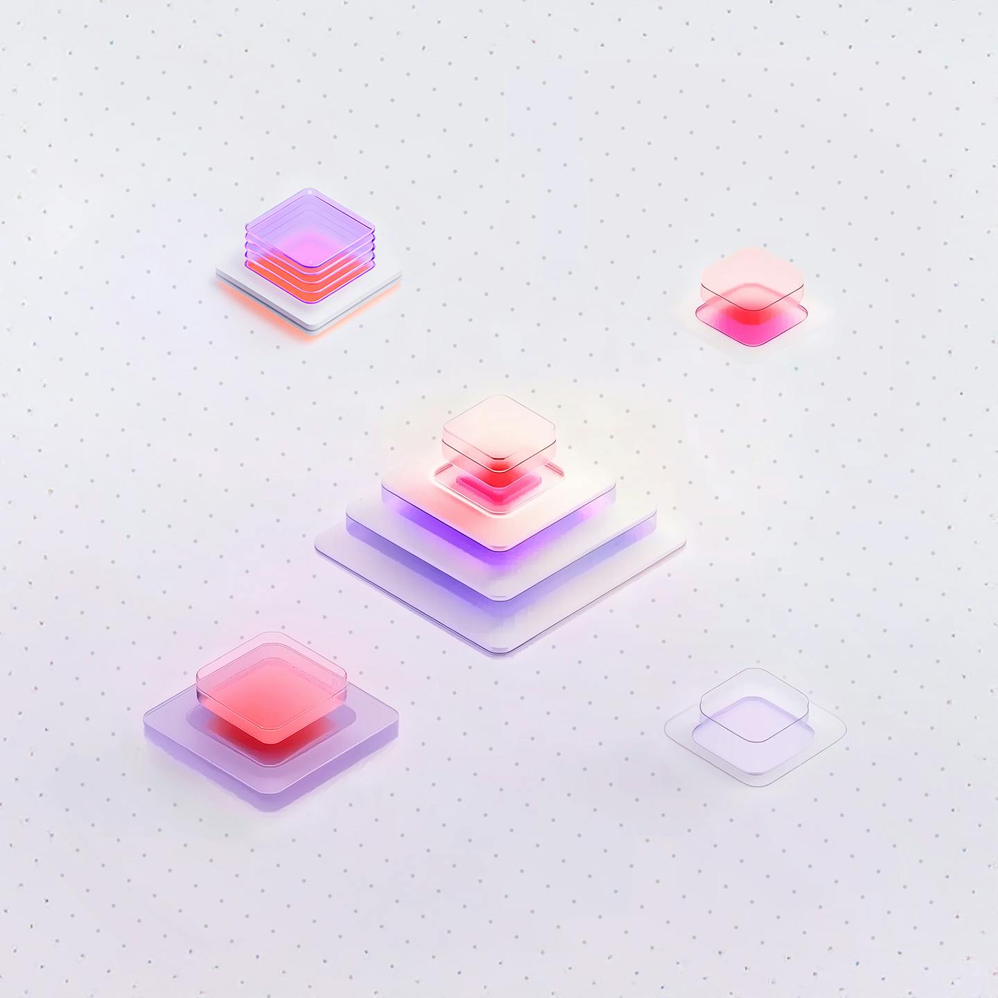 colorful button boxes